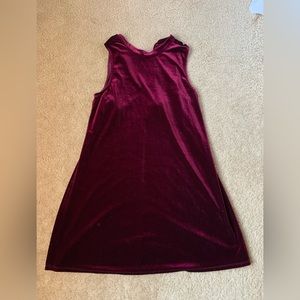 Forever 21 Purple Velvet Dress